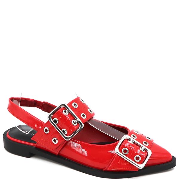 SLINGBACK FLAT W WIDE BUCKLE AND STRAP 18 PAIRS