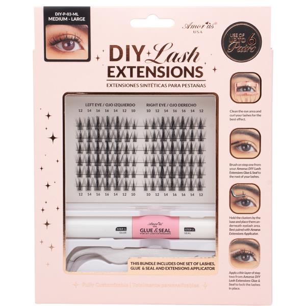 AMORUS DIY LASH EXTENSIONS KIT SET