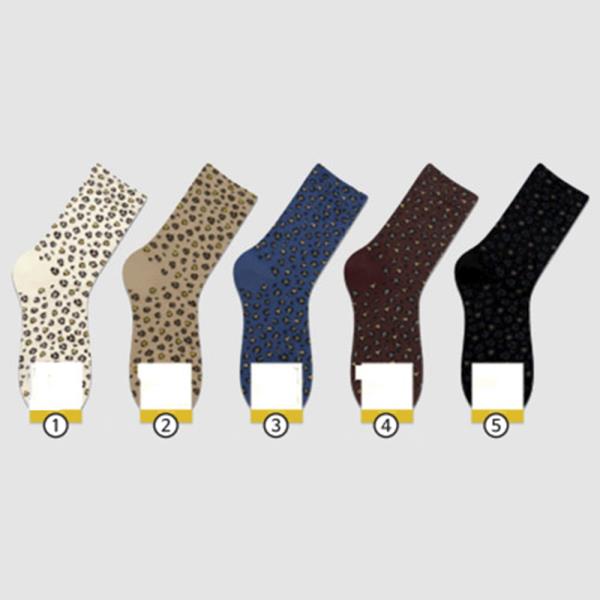 LEOPARD ANKLE SOCKS