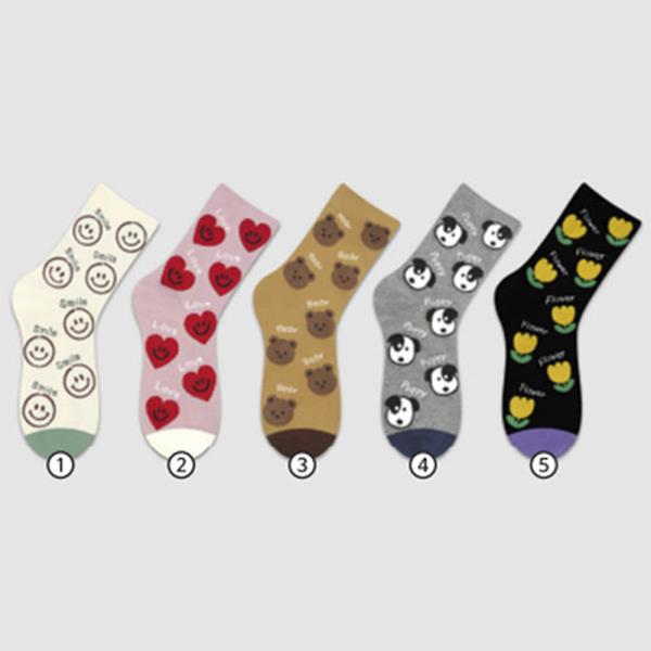 CUTE IMAGE ANKLE SOCKS