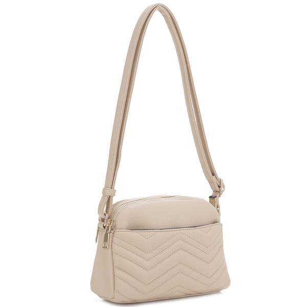 CHIC ZIPPER CROSSBODY BAG