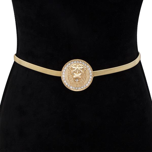 LION HEAD ELASTIC METAL BELT