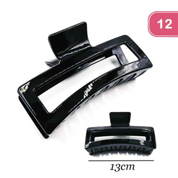 HAIR CLAW CLIP (12 UNITS)