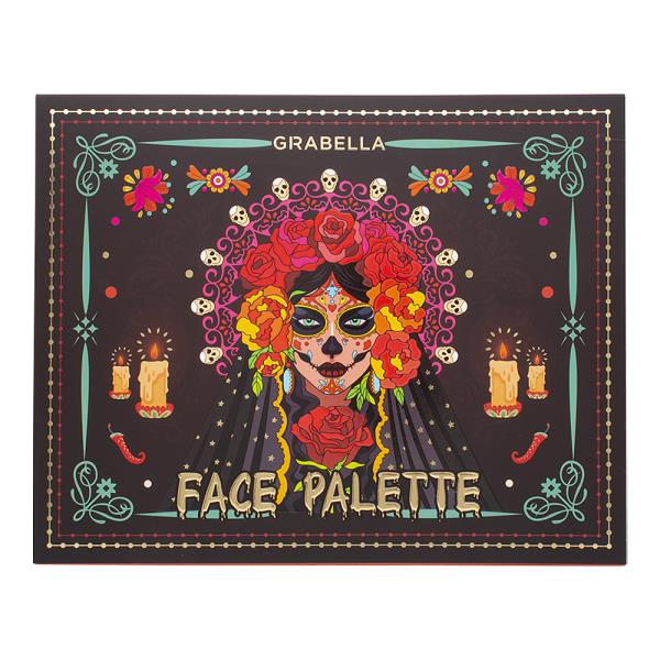 63 COLOR DAY OF THE DEAD FACE PALETTE