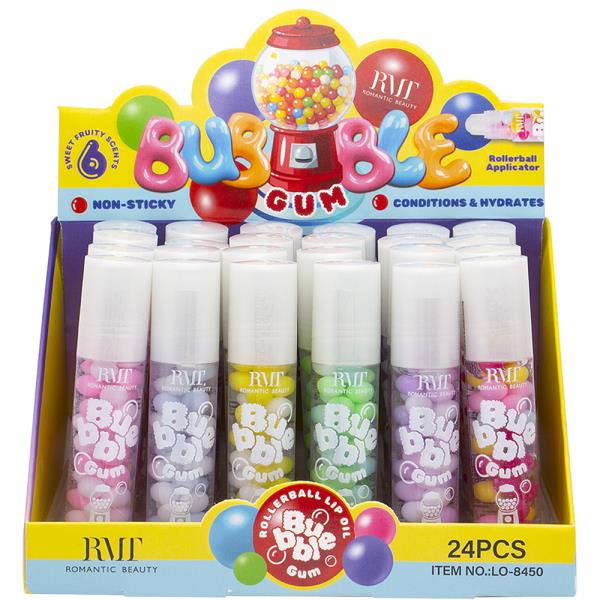 SWEEY FRUITY SCENTED BUBBLEGUM LIP OIL (24 UNITS)