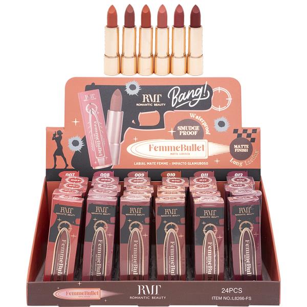 BANG FEMME BULLET MATTE LIPSTICK (24 UNITS)