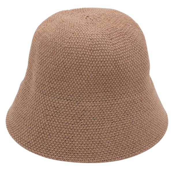 KNIT BUCKET HAT