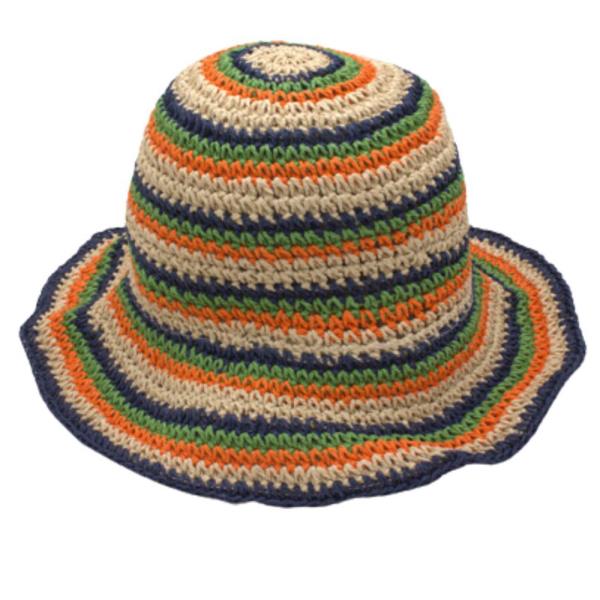 SOFT STRAW BUCKET HAT