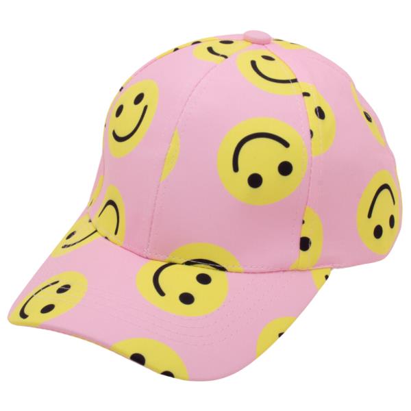 HAPPY FACE FASHION CAP