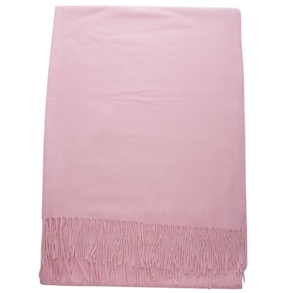 SOLID FRINGE OVERSIZE OBLONG SCARF