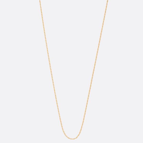 SODAJO ROPE LINK GOLD DIPPED NECKLACE