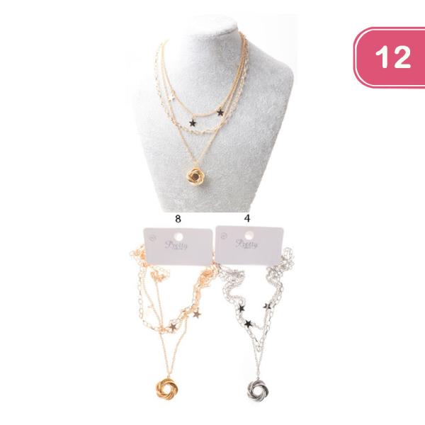 LAYERED NECKLACE (12 UNITS)