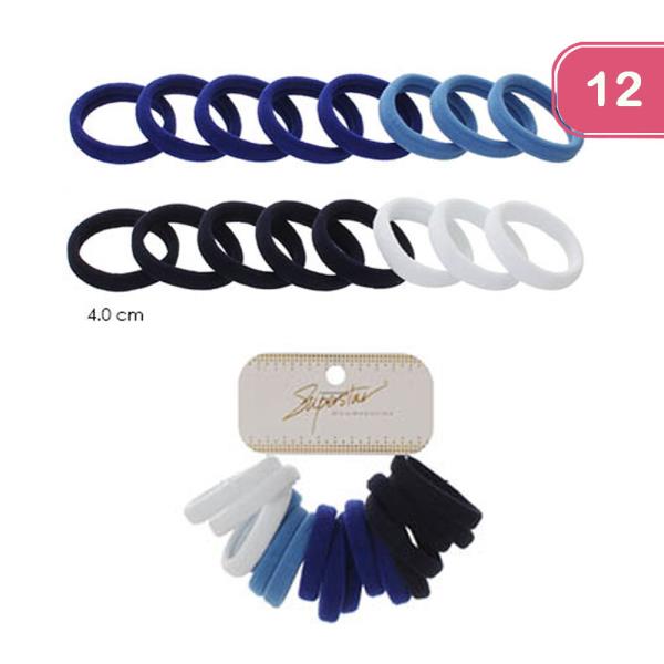 HAIR TIES (12 UNITS)