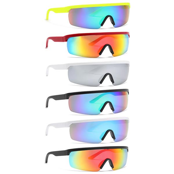 ONE PIECE LENS SPORTS SHIELD SUNGLASSES 1DZ