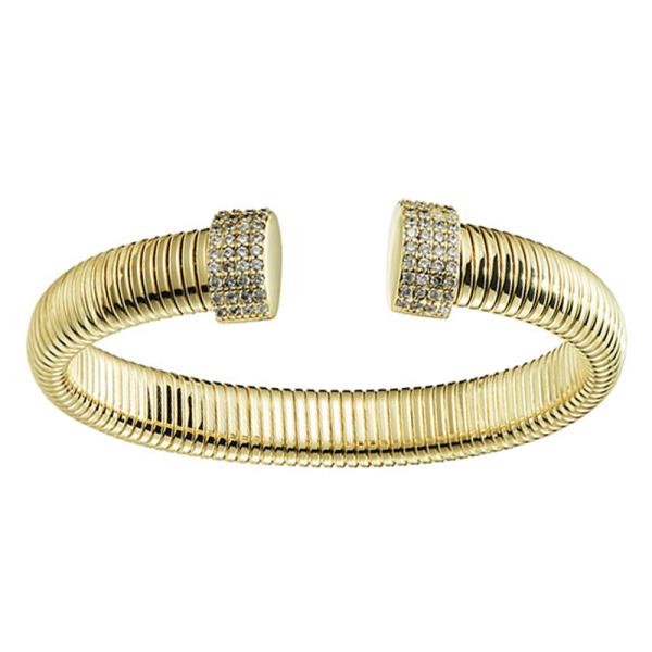 GP CZ FLXIBLE OMEGA CUFF BRACELET