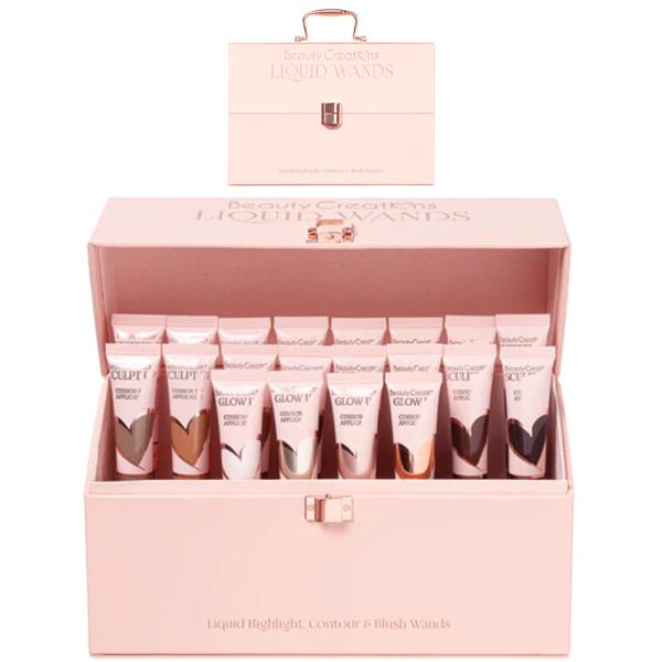 BEAUTY CREATIONS FLAWLESS STAY LIQUID WANDS PR SET W CASE