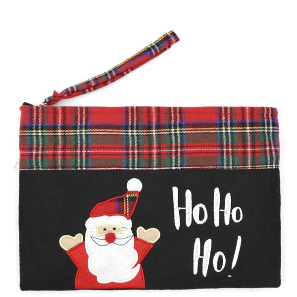 HO HO HO LETTER SANTA CHRISTMAS POUCH