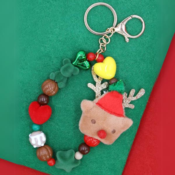 CHRISTMAS RUDOLPH KEYCHAIN