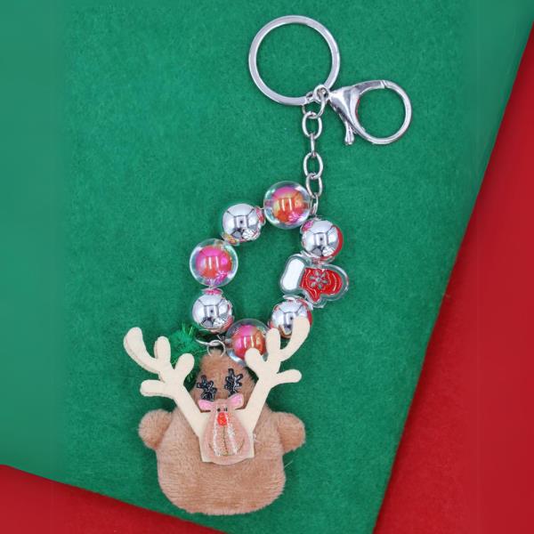 CHRISTMAS RUDOLPH  KEYCHAIN