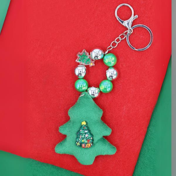 CHRISTMAS TREE KEYCHAIN