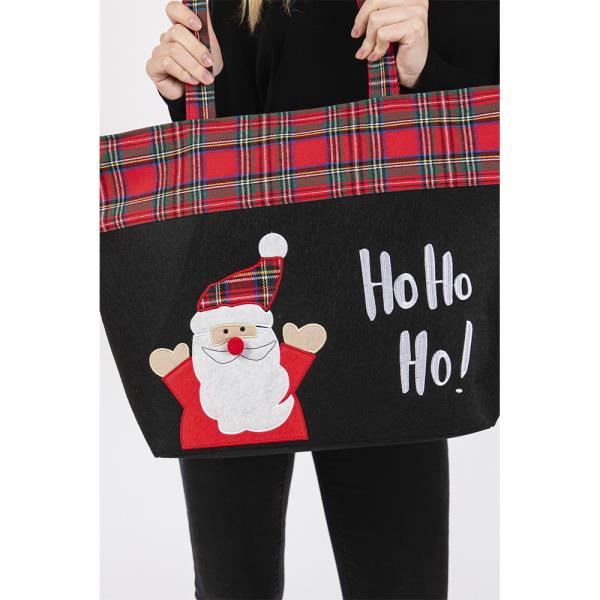 HO HO HO LETTER SANTA CHRISTMAS TOTE BAG