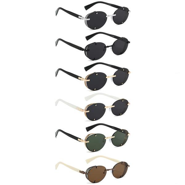 FASHION OVAL SUNGLASSES 1DZ