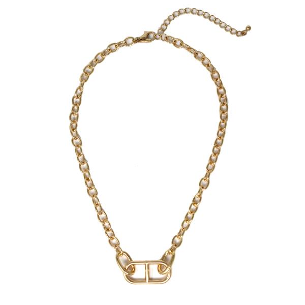 MARINER CHAIN PENDANT NECKLACE