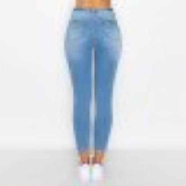 ($11.70 x 15PCS) HIGH WAIST SKINNY KNIT DENIM