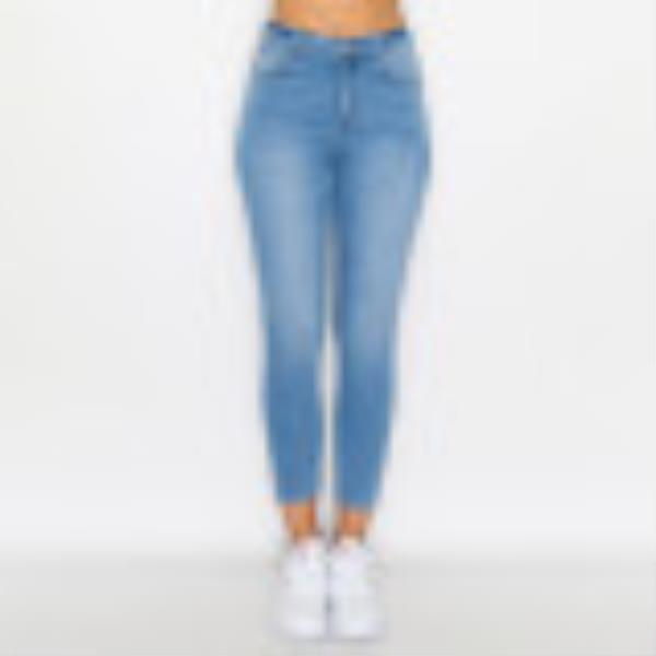 ($11.70 x 15PCS) HIGH WAIST SKINNY KNIT DENIM