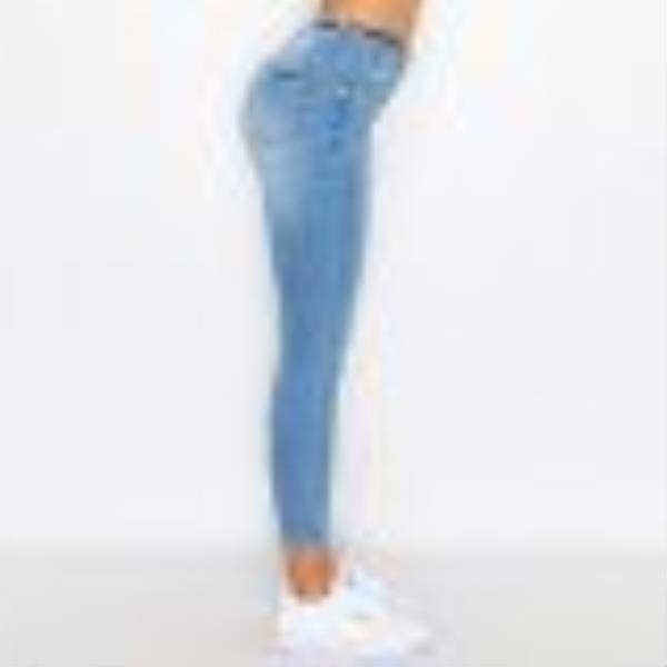 ($11.70 x 15PCS) HIGH WAIST SKINNY KNIT DENIM