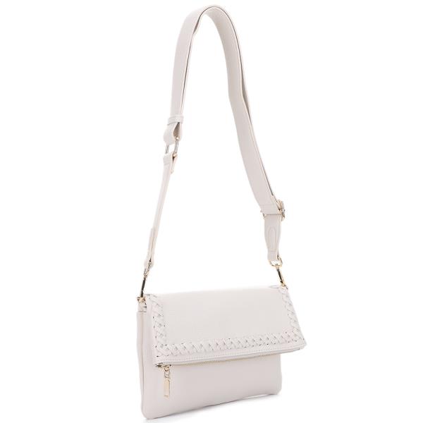 SMOOTH WHIPSTITCH CROSSBODY BAG