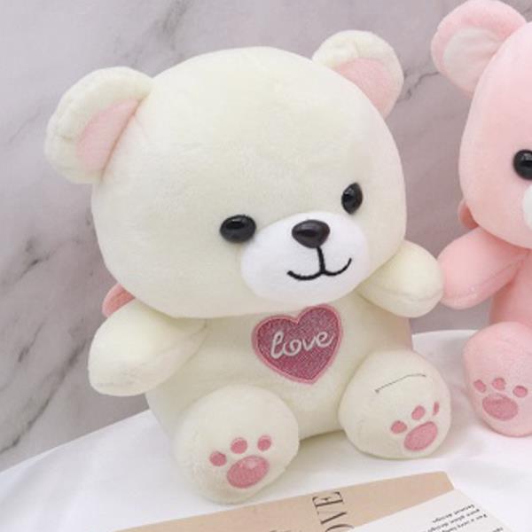 CUTE HEART LOVE BEAR PLUSH TOY