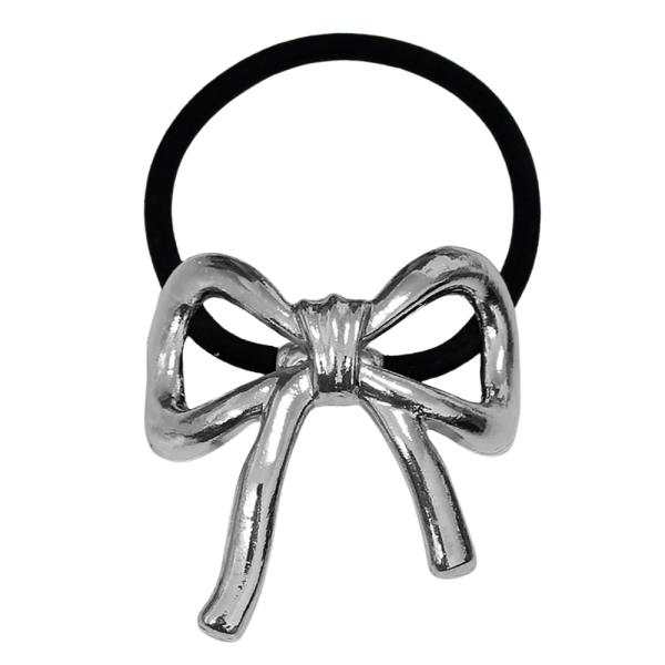 METAL RIBBON HAIR TIE