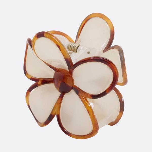 FLOWER CLAW HAIR CLIP