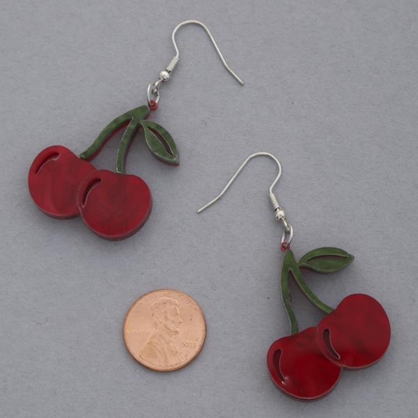 CHERRY DANGLE EARRING