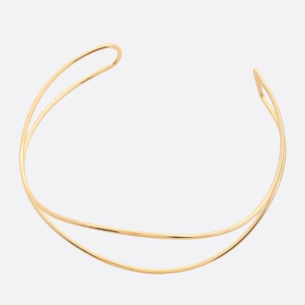 SODAJO METAL GOLD DIPPED CHOKER