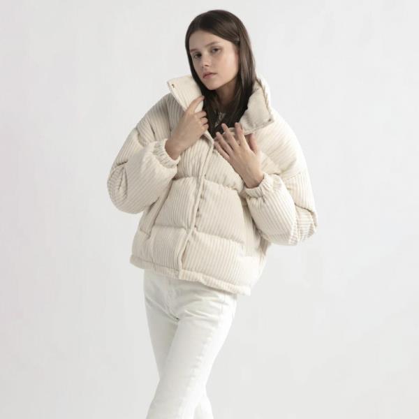 CORDUROY PUFFER JACKET