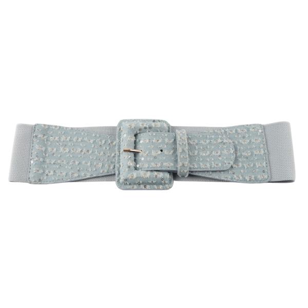 DENIM ELASTIC BELT