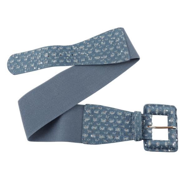 DENIM ELASTIC BELT