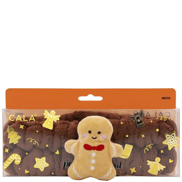 CALA PLUSH HEADBAND GINGERBREAD