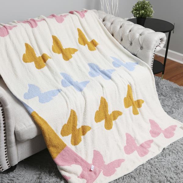 BUTTERFLY LUXURY SOFT THROW BLANKET