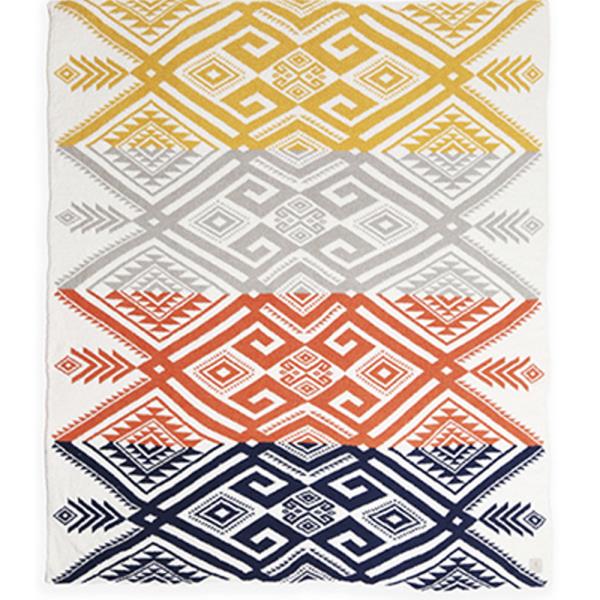 TRIBAL REVERSIBLE THROW BLANKET