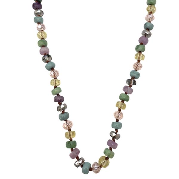 STONE BEAD NECKLACE