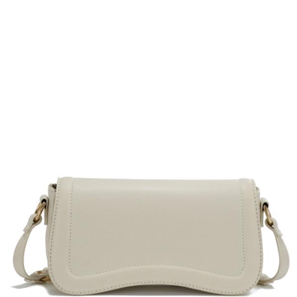 SMOOTH CURVED CROSSBODY BAG