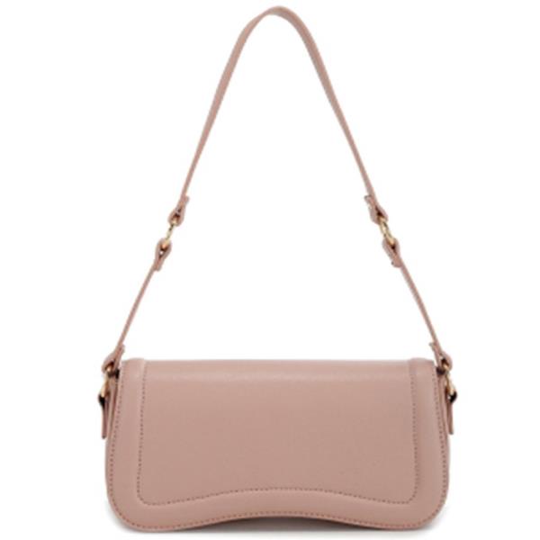 SMOOTH CURVED CROSSBODY BAG