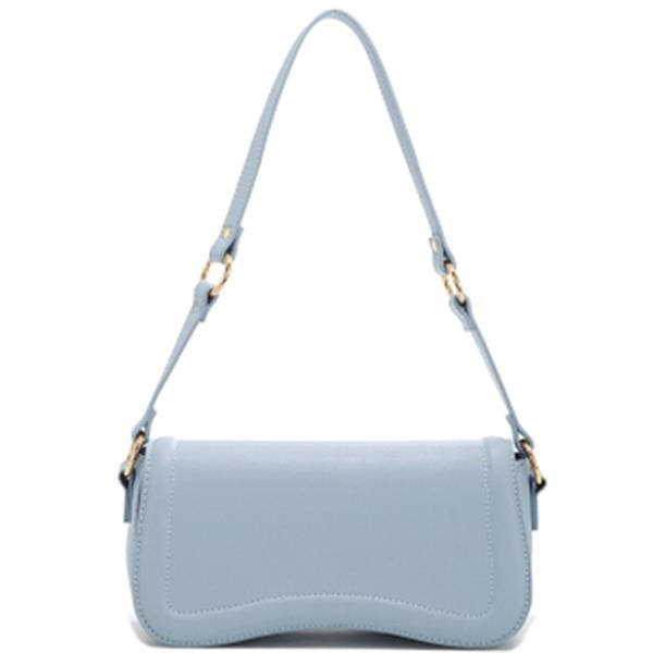 SMOOTH CURVED SHOULDER CROSSBODY BAG