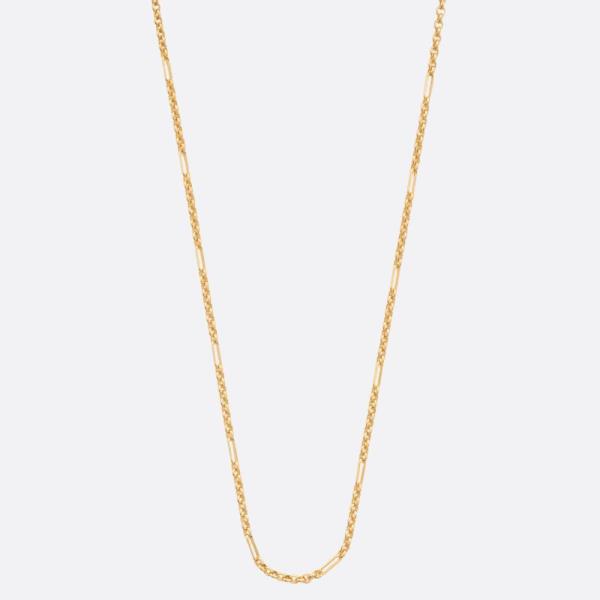 SODAJO METAL LINK GOLD DIPPED NECKLACE