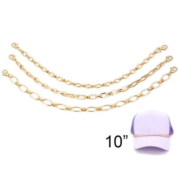 METAL HAT CHAIN SET