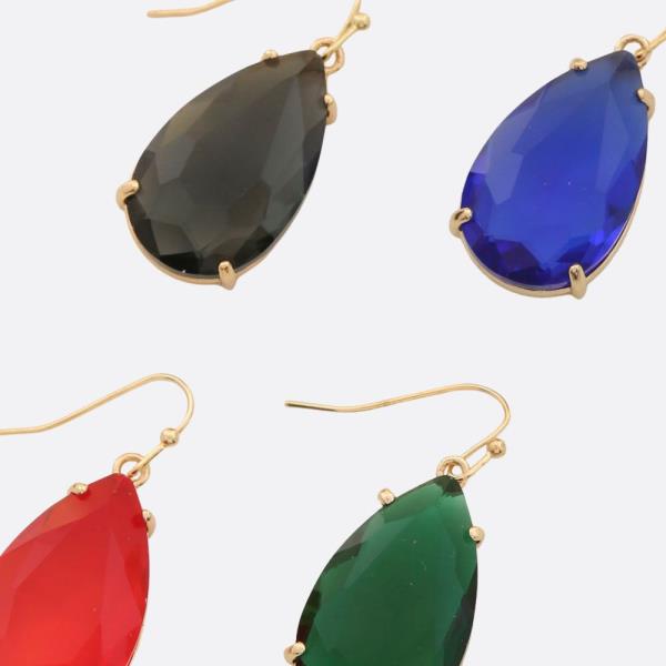 TEARDROP DANGLE EARRING