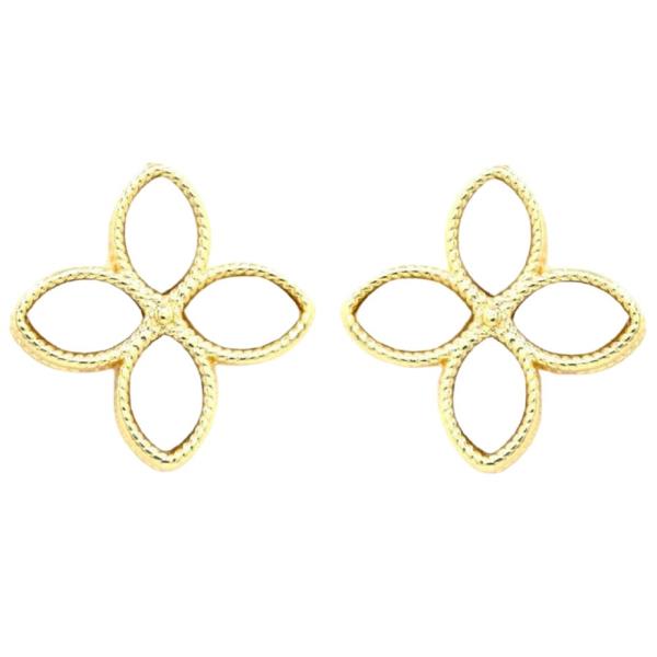 CLOVER POST EARRING